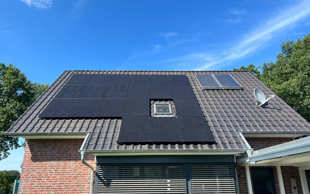 8,10 kWp Anlage, Fredenbeck-Wedel, August 2023