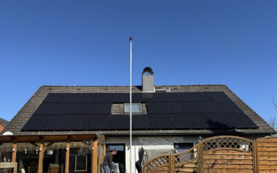 13,795kWp-Anlage, 31 Module, März 2025, Dollern