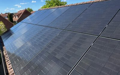 7,12 kWp-Anlage, 16 Module, April 2025, Apensen