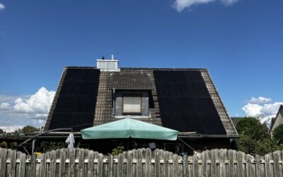 9,00 kWp-Anlage, 20 Module, August 2025, Jork