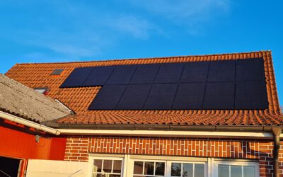9,25 kWp-Anlage, 25 Module, Januar 2023, Harsefeld