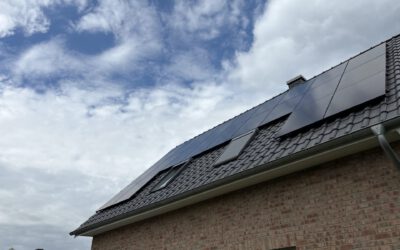 9,57 kWp-Anlage, 22 Module, Mai 2024, Jork