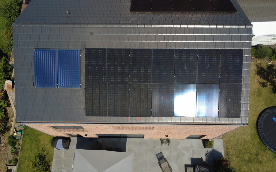 10,68 kWp-Anlage, 24 Module, Juli 2025, Hamburg