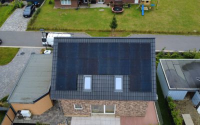 9,79 kWp-Anlage, 22 Module, Juli 2025, Horneburg